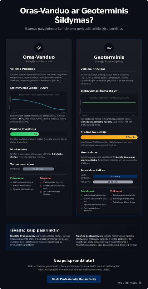 Infografika: Sistemos palyginimas - vanduo vs elektra