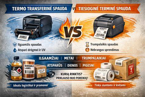 Infografika: Termo pušies ir termo uosio ilgaamžiškumo palyginimas