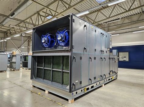 Pramoninės gamybos vėdinimo praėjimų mazgai