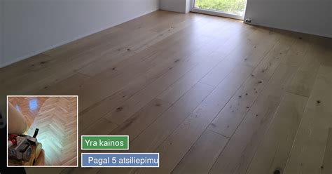 įvairių grindų dangų pavyzdžiai