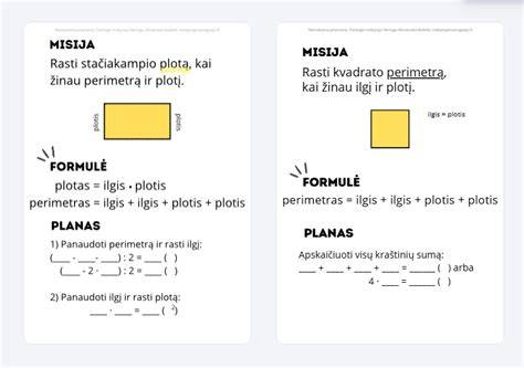 Pavyzdiniai skaičiavimai: skerspjūvio plotai ir spinduliai