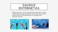 Palyginimas: saugus ir nesaugus interneto svetainės adresas