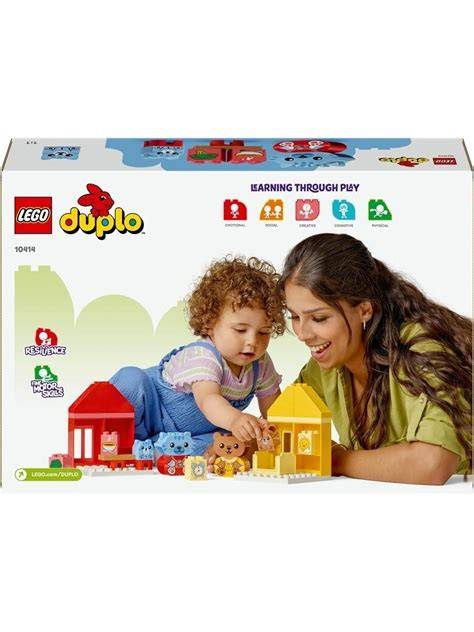 Infografika: LEGO DUPLO plokščių dydžiai ir jų suderinamumas