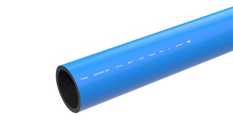 schematinis vamzdžio PE100 RC pjūvis