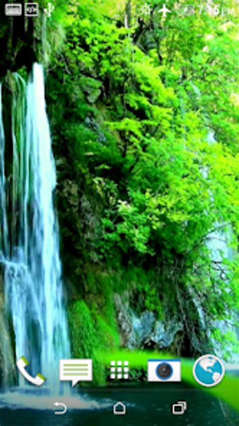 Waterfall wallpaper live - mobilusis ekrano fonas