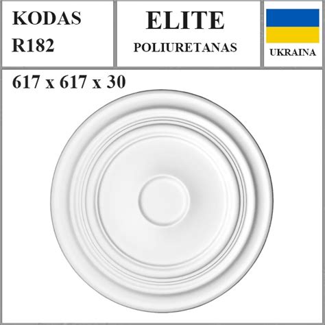 Poliuretano karnizų ir rozetės interjere