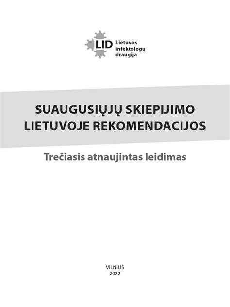 Infografika: STiP-5.1 diegimo Lietuvoje rekomendacijos