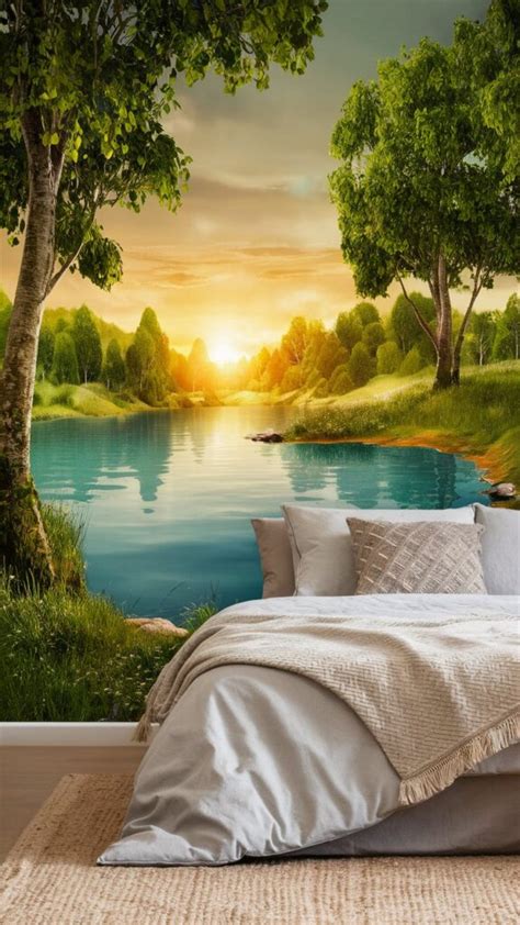 Pavyzdys, kaip derinti tapetus su baldais