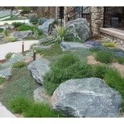 Skaldyti akmenys alpinariumui