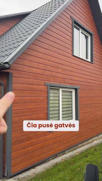 SHERA PLANK vizualizacija fasado kontekste: natūralus raštas ir spalvos