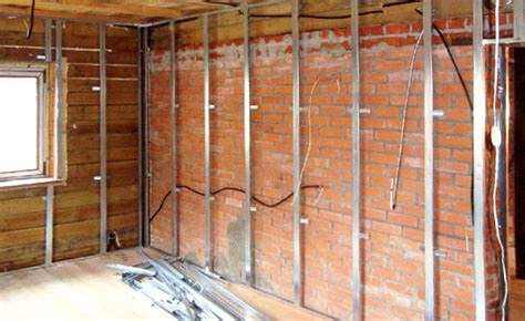 Gipso kartono lakštų tvirtinimas prie rėmo