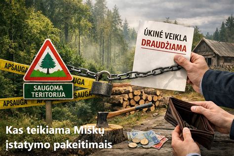 Miškų įstatymo santrauka: straipsniai ir deklaracijų versijos