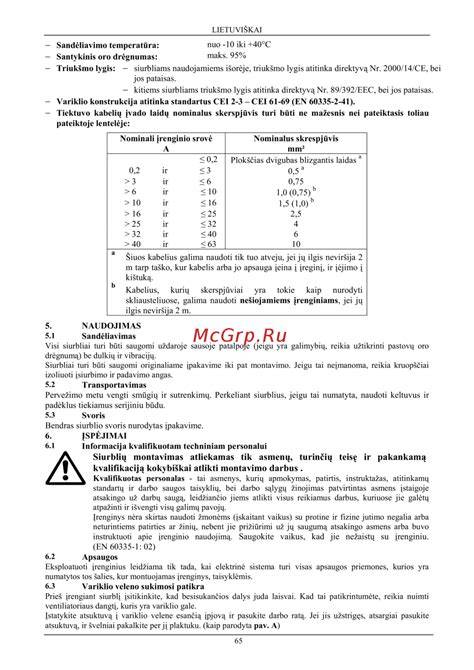 CE sertifikatai ir naudojimo instrukcijos