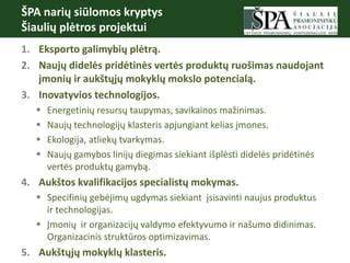 Infografika apie eksporto plėtrą ir naujų produktų gamybą