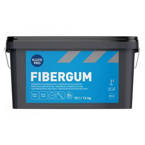 Kiilto Fibergum montavimo schema
