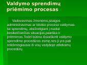 Diagrama: valdybos sprendimų priėmimo procesas
