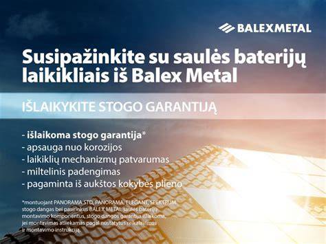 Balex Metal trapecinių skardų pasiūlymai: sieniniai ir stoginiai gaminiai